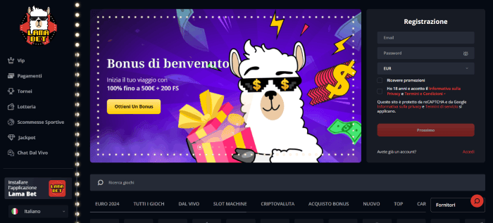 Lamabet: Miglior casinò per vincere alle slot online.