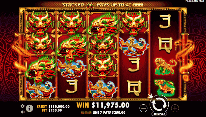 Lucky Dragons no online casino