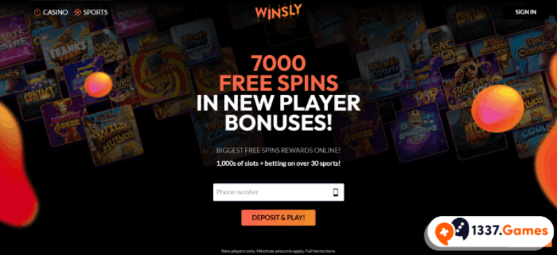 Winsly-Casino-välj kasino med bonusar