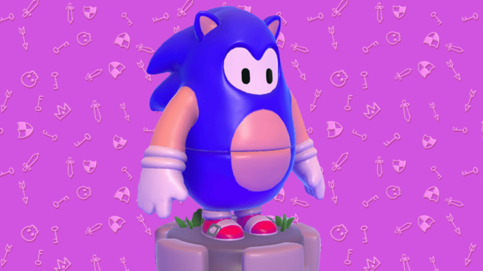 Fall Guys Sonic the Hedgehog outfits