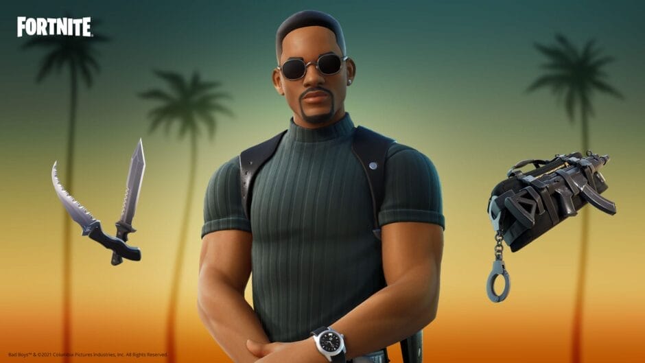 Will Smith is nu beschikbaar in Fortnite