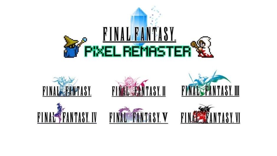 Pixel Remasters van Final Fantasy I tot en met VI komen binnenkort uit op consoles