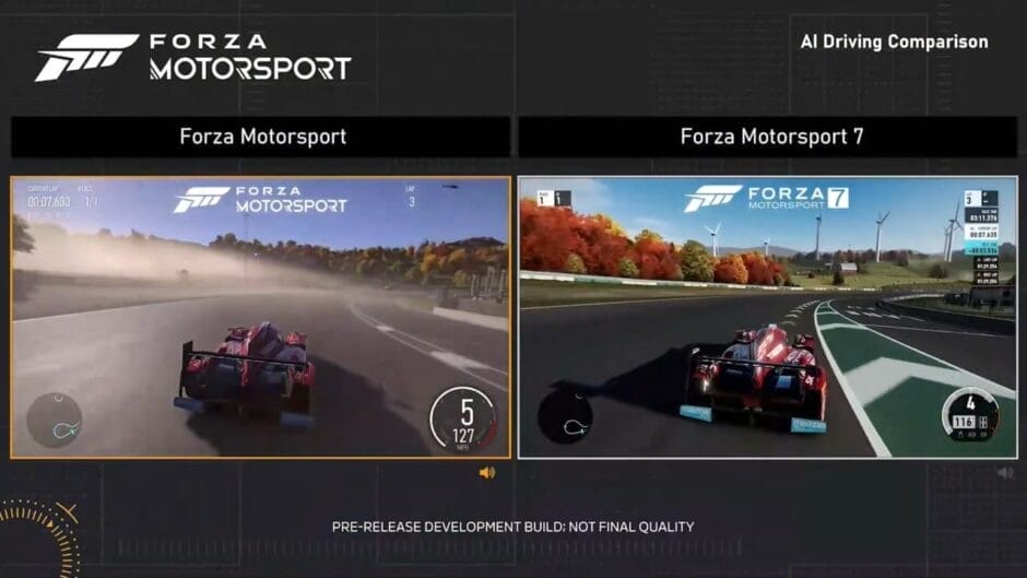 Forza Motorsport bevat slimme AI voor meer realisme en meer uitdaging – Video