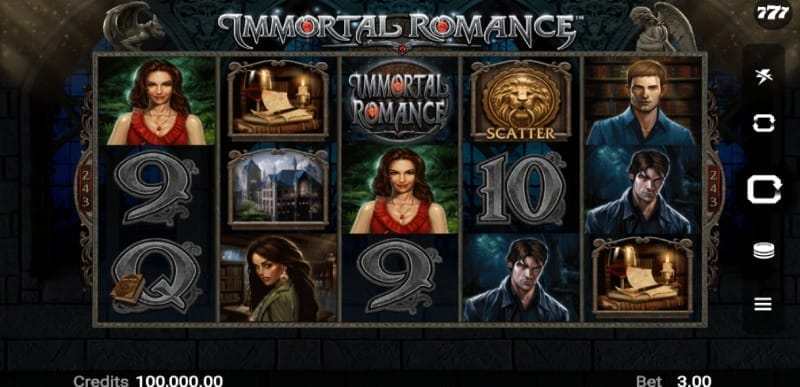 Immortal Romance van Microgaming
